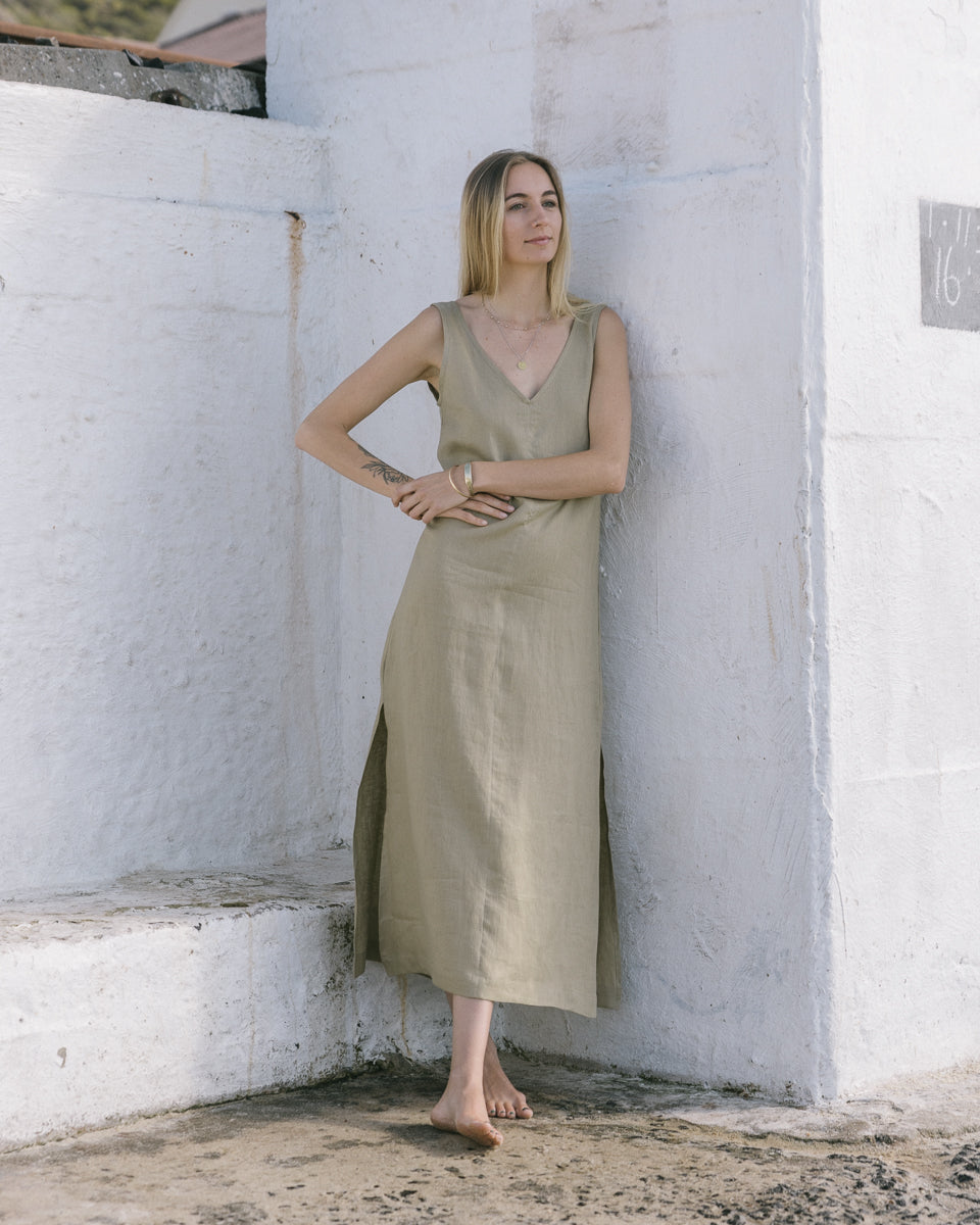 Valley Dress | Linen – GRAYDAWN